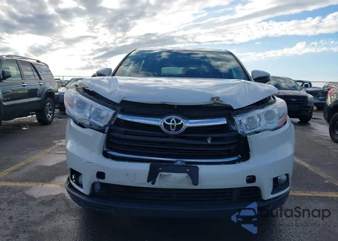 2015 Toyota Highlander Le Plus V6 from USA, damaged, VIN 5TDZKRFH2FS042002